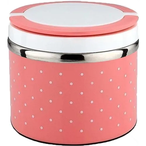 Lunch Box Single Pink Lunch Box