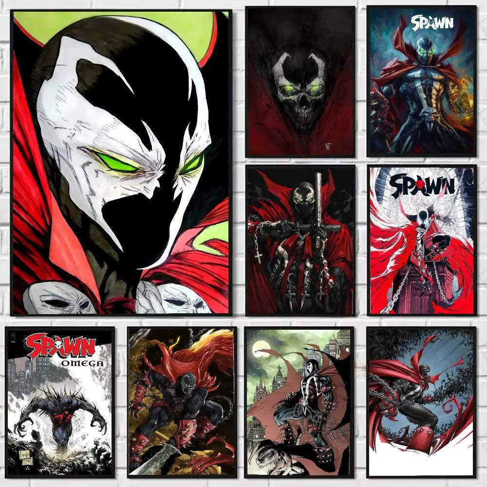 S-Spawn C-Comic Painting Calligraphy Canvas Art Styles, Wall Art Decor, Living Room Decor