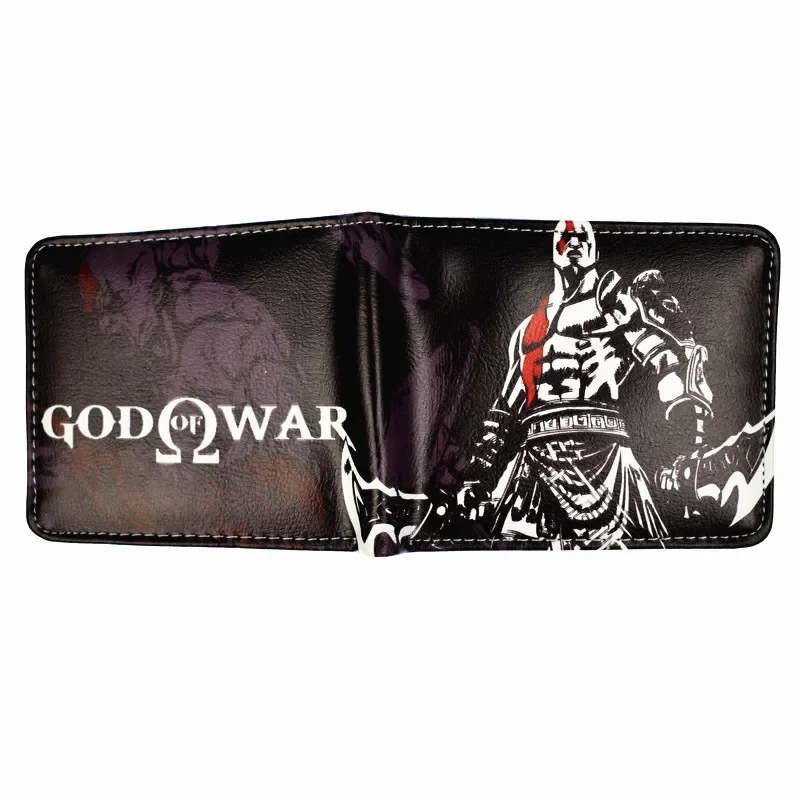 New Arrival Game God of War 4 Wallet Kratos Design Short Purse Coin Purses