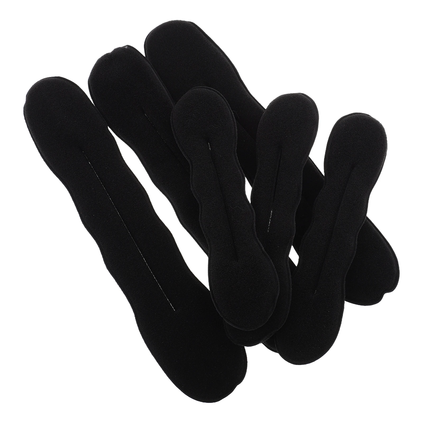 

6 Pcs Hair Dryer Make Long Bun Maker Tool Donut Band for Shaper Female Ring Miss