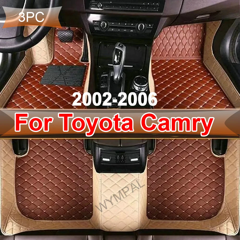 

Автомобильные коврики для Toyota Camry Daihatsu Altis XV30 2002 ~ 2006, прочные коврики, кожаные напольные коврики, коврик для защиты от грязи, автомобильные аксессуары 2003