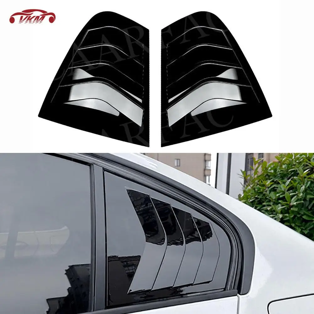 

Car Rear Window Louvers Side Vent Trim for BMW 3 Series F30 2013-2019 318i 320i 325i ABS Material Body Kits External Decoration