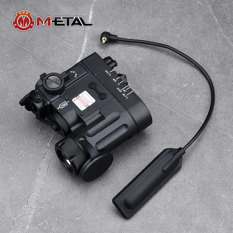 

WADSN DBAL D2 Red Green IR Laser+White LED Flashlight Fit 20mm Picatinny Rail DBAL A2 PEQ 15 NGAL MAWL Hunting Weapon Laser Box