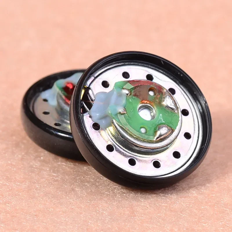 15,4 мм динамик для наушников 32 Ом 64 Ом ремонтные затычки для ушей рог титановая пленка DIY беспроводные вкладыши для наушников MX500 2 шт.