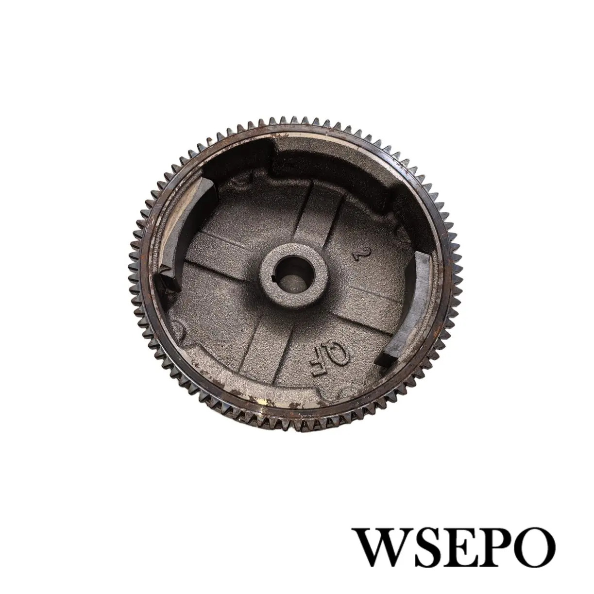 Ghost 212CC 224 Electric Start Model Flywheel With Gear Ring For Performance Kart Engine