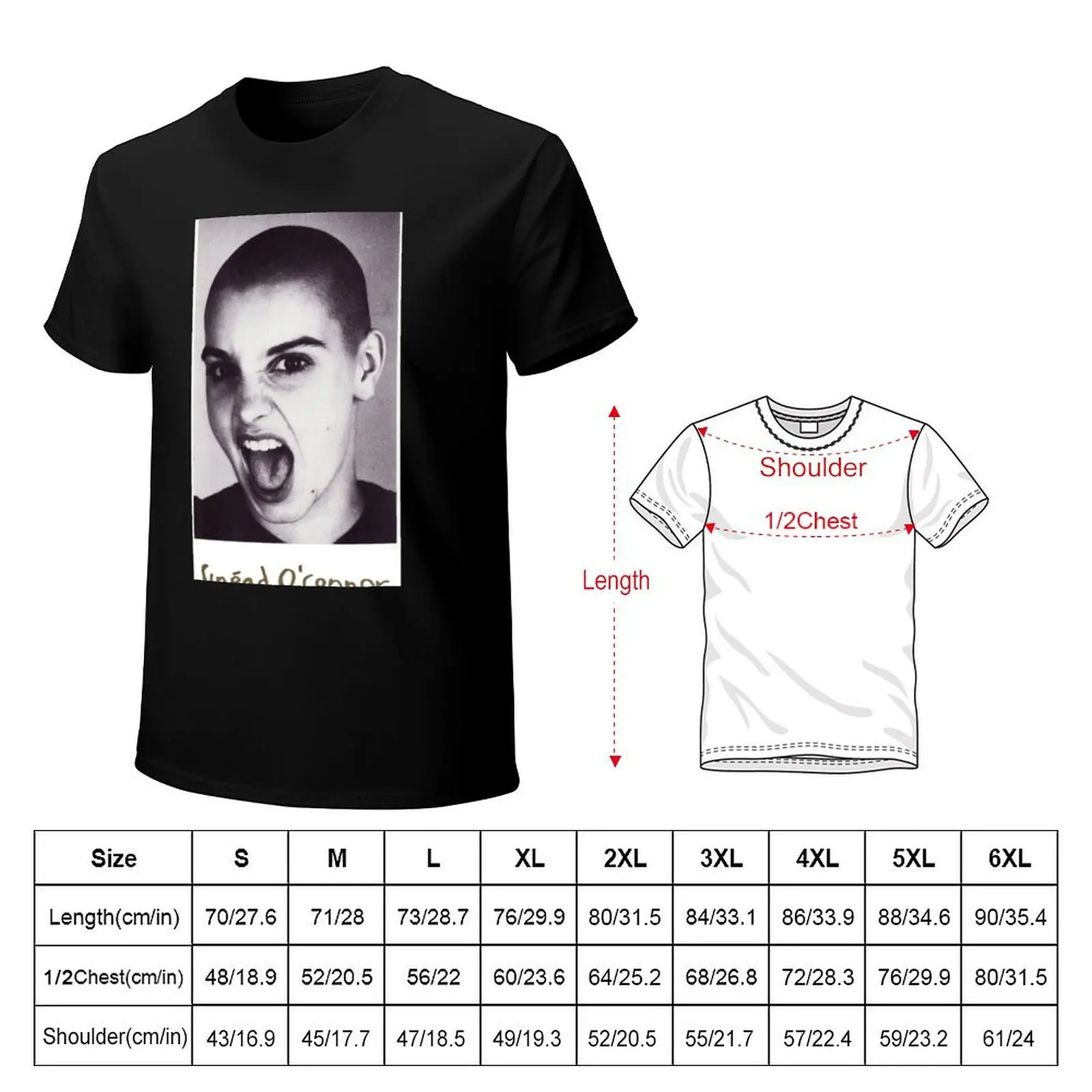 1990's - Sinead T-Shirt Short sleeve tee customizeds rapper graphic tees summer clothes clothes for men