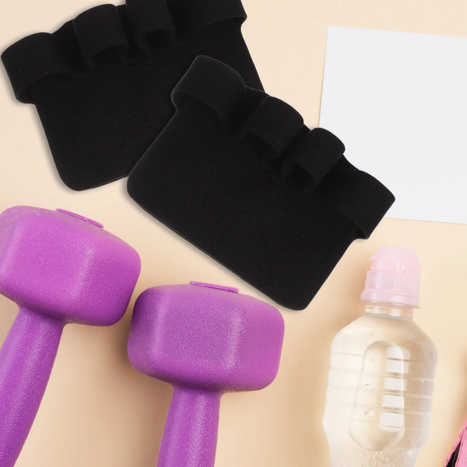 

1Pair Weight Lifting Grip Pads Non Slip Palm Protectors Gym Workout Gloves Lifting Grips Non-Slip Palm Protectors