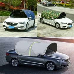 Car Sunshade Portable Removable Folding Carport Car Anti-UV Tent Sunshade Car Protective Umbrella Sun Protection Car Roof Canopy