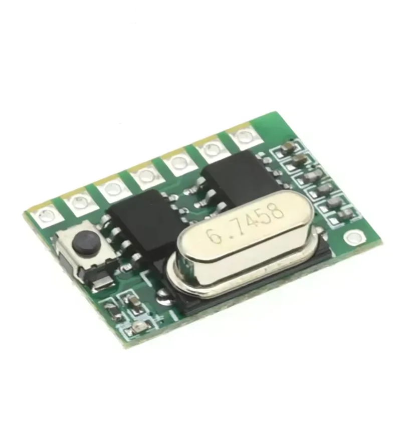 Wireless Remote Control Receiving Module 315/433MHz Learning Code 4 Switch ASK with Decoding Remote Control Lifting