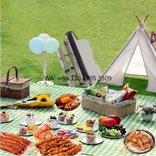 High Efficiency Solar Thermal Oven Stainless Steel Cooker for Family Picnic Off Grid Energy Saving