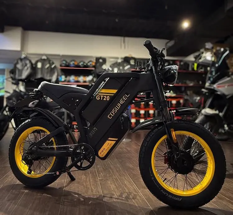 

100@ COSWHEEL GT20 PRO Dual Battery Fatbike Eu Us Warehouse Fast Ebike