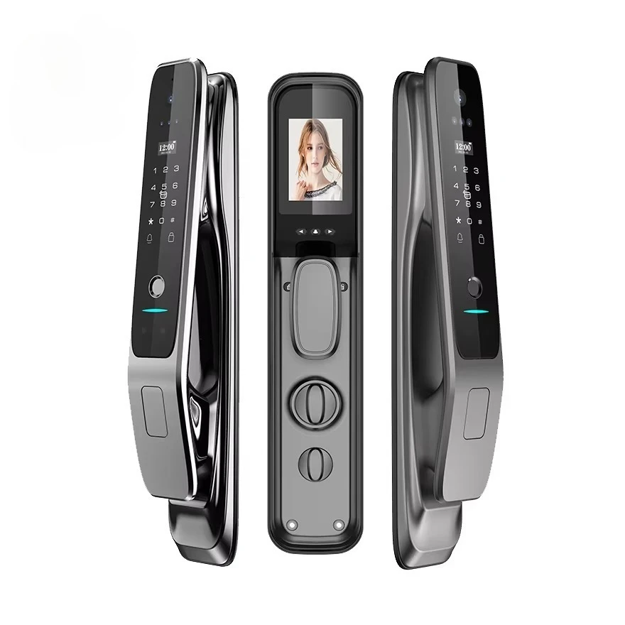 Smart Locks 3d Face Recognition Password Fingerprint Lock Wifi Remote Control Security Smart Door Lock