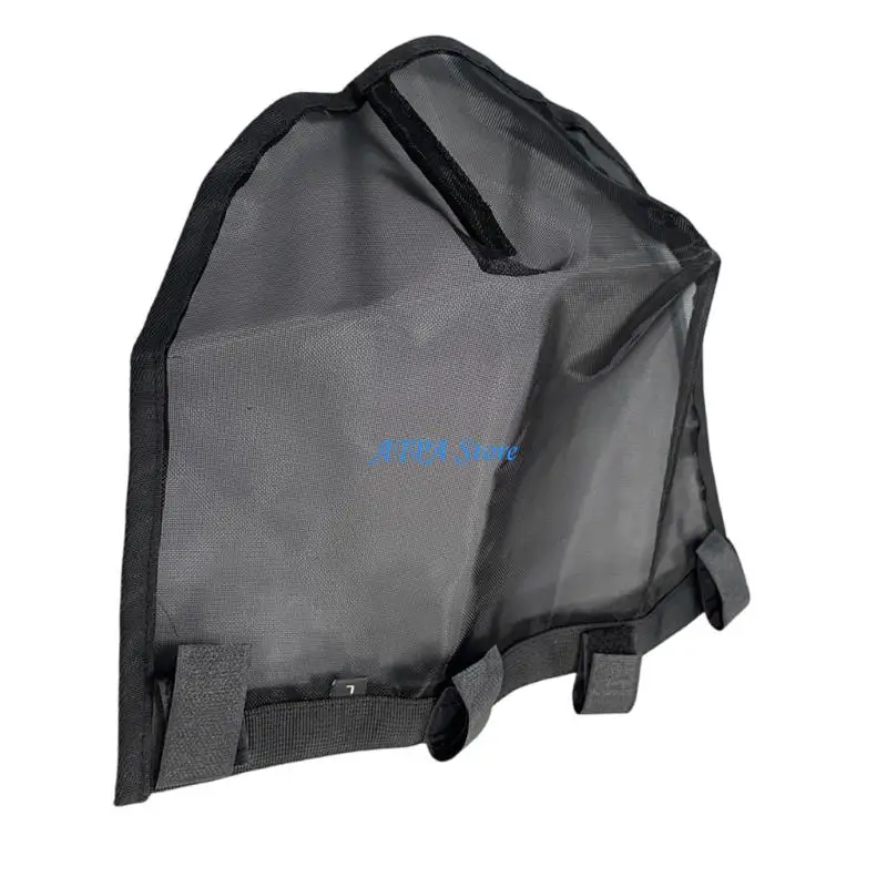 U13C Light weight Horse Face Cover Horse Nose Cover Meshes Net Resistant Breathable Nose Safety Mask for Stable Cycling