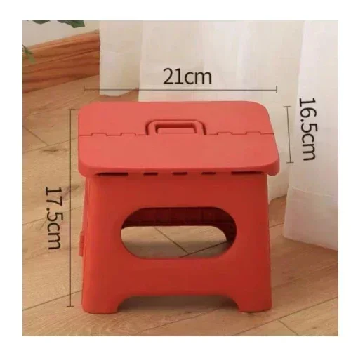 2025 Home Furniture accessories Folding Step Stool Cute Cartoon Plastic