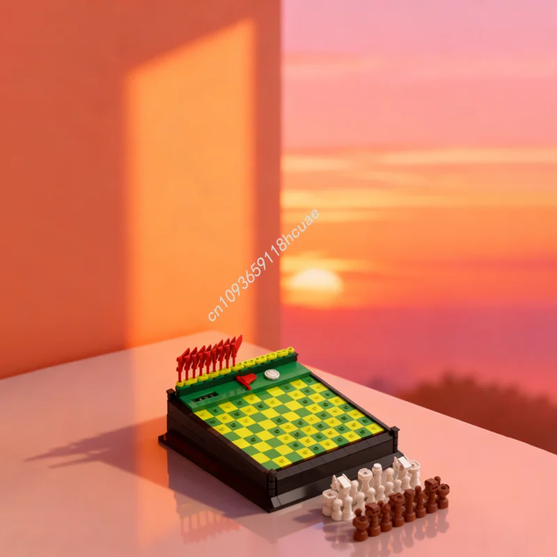 

848pcs MOC Games Board Model Building Blocks Architecture Assemble DIY Creative Toys Education Christmas Gifts Brick Idea Kids