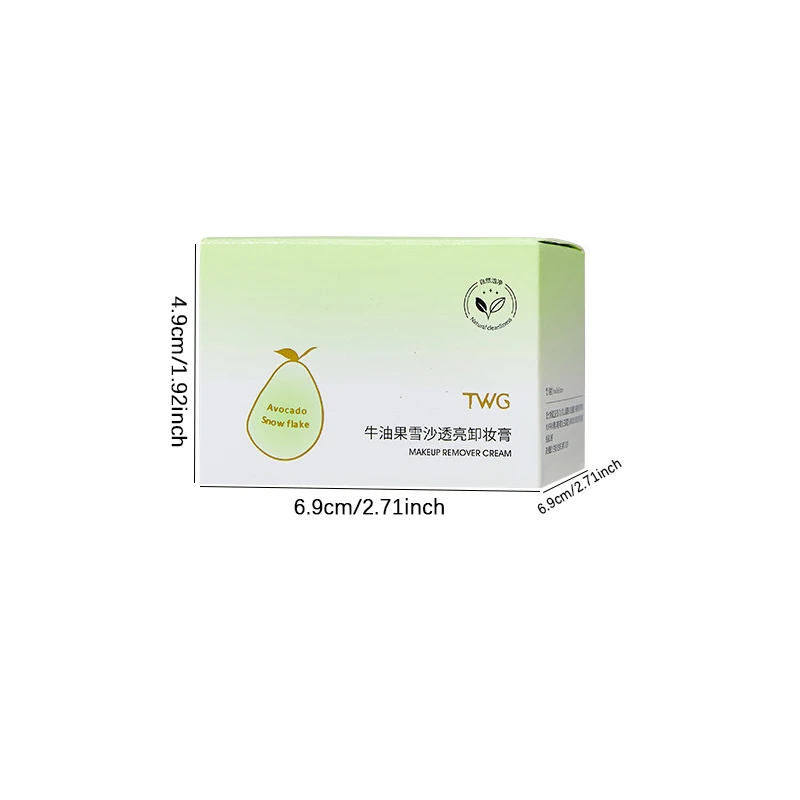 Avocado-Gesichtsreiniger, feuchtigkeitsspendend und gründlich reinigend, sanft und nicht reizend, reinigt Make-up, erfrischend und klar