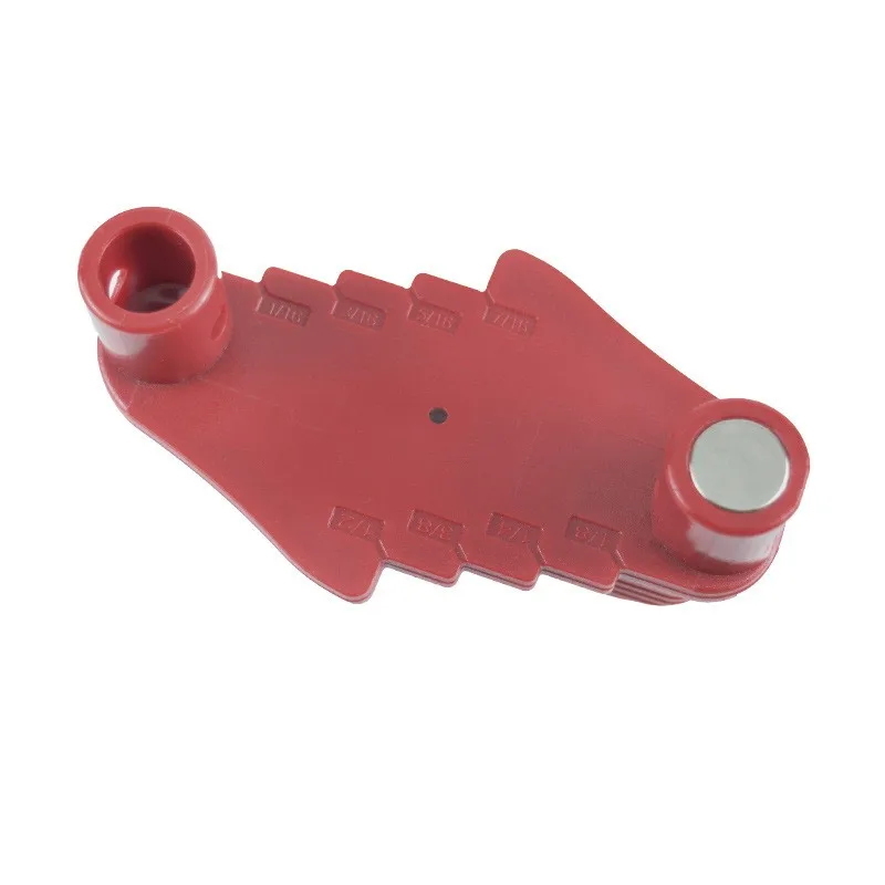 Center Line Gauge Finder Multifunction Drilling Positioner Marking Tool Adjustable Portable Center Scribe Woodworking Hand Tool