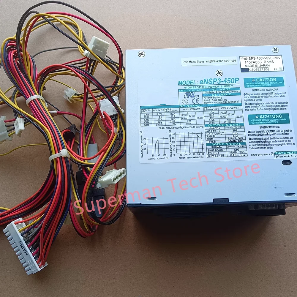 

ENSP3-450P-S20-H0V For NIPRON eNSP3-450P Power supply NSP-300P eNSP-300P-S20-00S