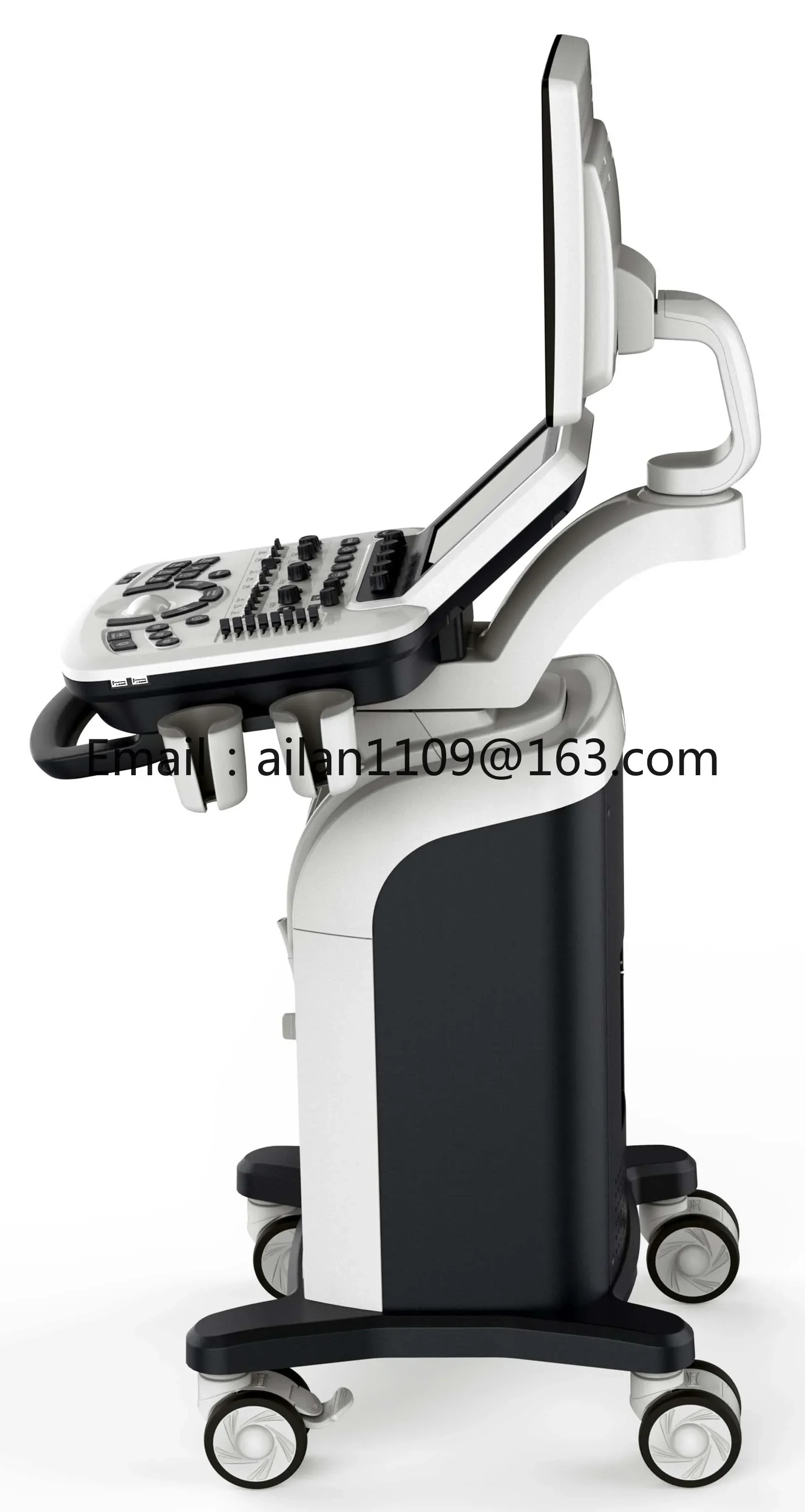 Factory price Affordable 4D Full Digital Color Doppler Trolley ultrasound comparable to Mindray Sonoscape