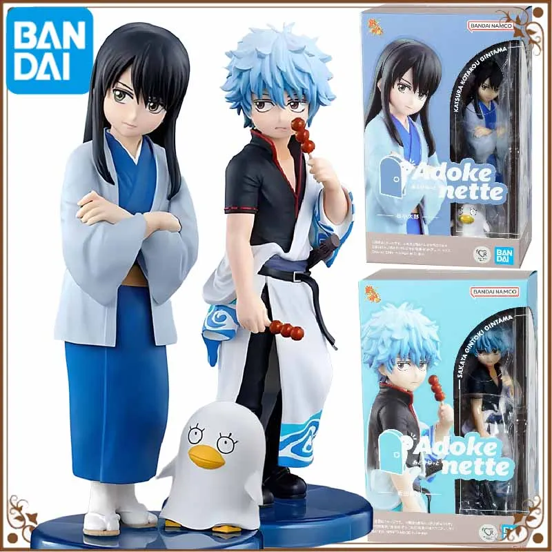 Bandai Original ADOKE NETTE SAKATA GINTOKI GINTAMA Action Figure Toys For Boys /Girls /Kids /Christmas Gift