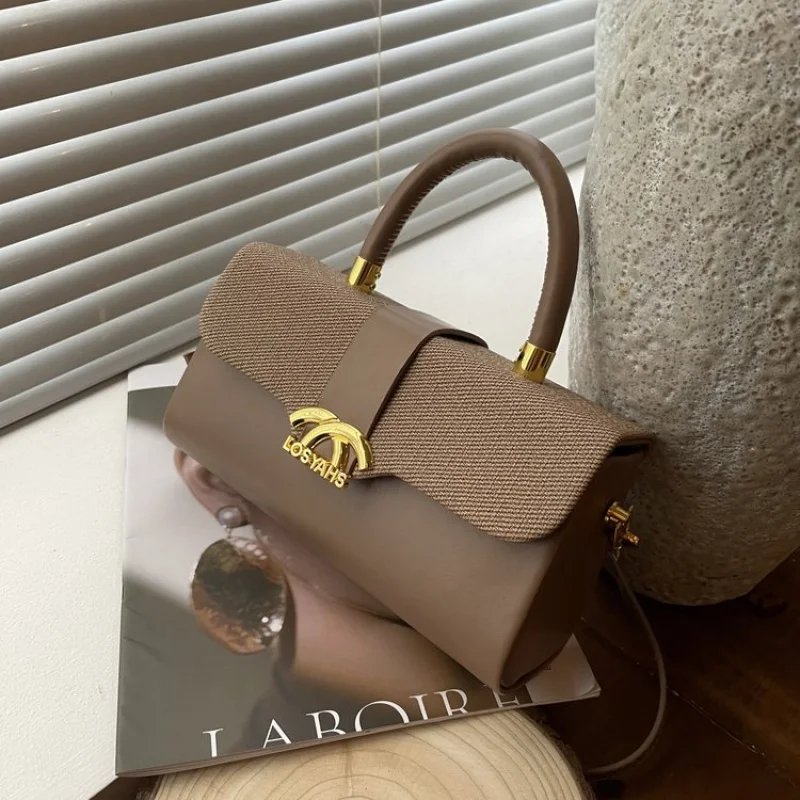 

Высококачественная женская сумка через плечо из искусственной кожи премиум-класса с модным винтажным повседневным парижским винтажем ​