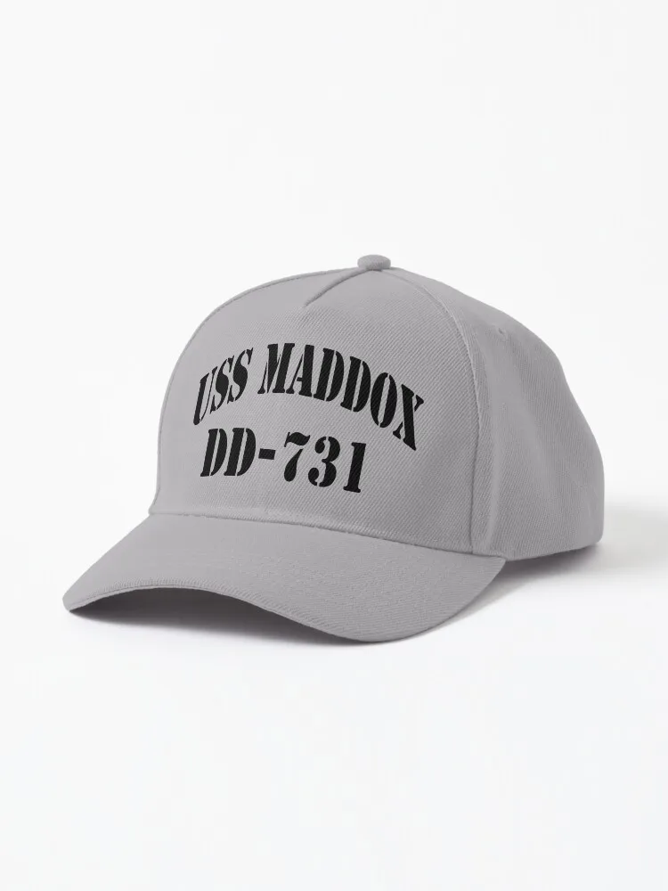 USS MADDOX (DD-731) SHIP'S STORE Cap For Men Women Summer Outdoor Sun Baseball Hats