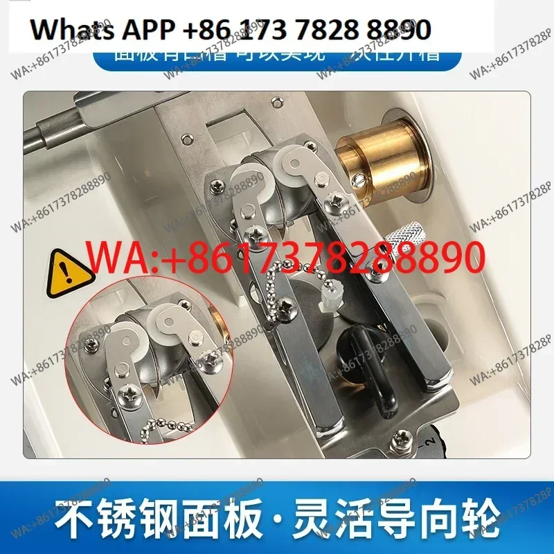 half-frame glasses slotting machine, lens trenching machine wire drawing machine, stainless steel processing machine
