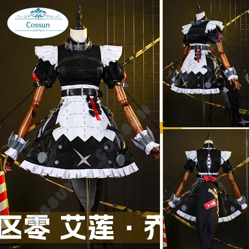 Game Zenless Zone Zero Victoria Home Economics Ellen Joe Maid Attire Cosplay Costume Halloween outfits Women Anime Clothing