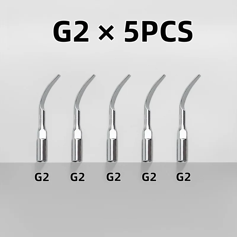 

5 шт., наконечники для стоматологического ультразвукового скалера G2 для WOODPECKER/SATELEC/DTE/NSK, наконечник для ультразвукового скалера, наконечники для стоматологического ультразвукового скалера