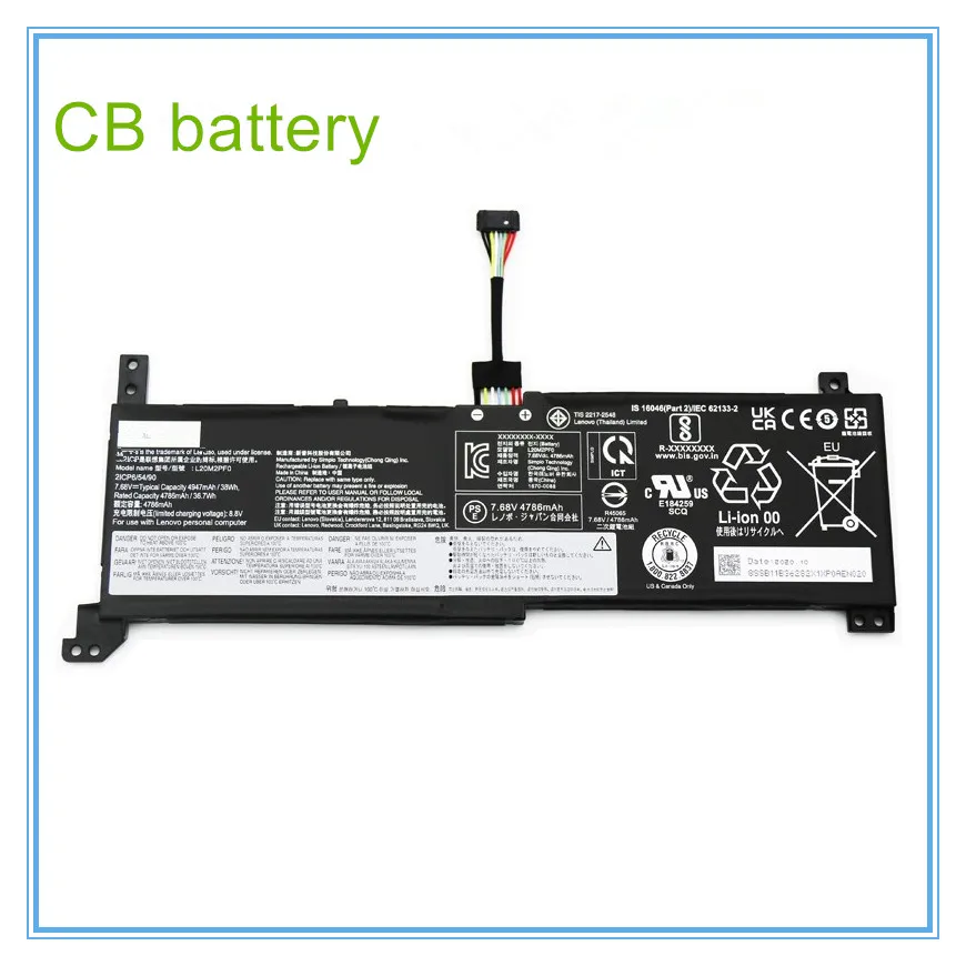

Аккумулятор L20M2PF0 L20M3PF0 38WH для ноутбука L20L2PF0 L20C2PF0 L20L3PF0 L20C3PF0