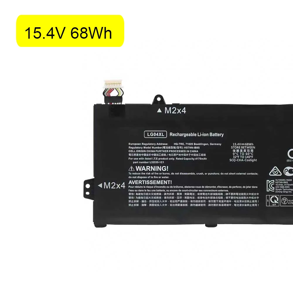 DODOMORN LG04XL baterai Laptop untuk HP Pavilion Pavilion Pavilion HSTNN-IB8S TPN-Q208 15.4V 68Wh