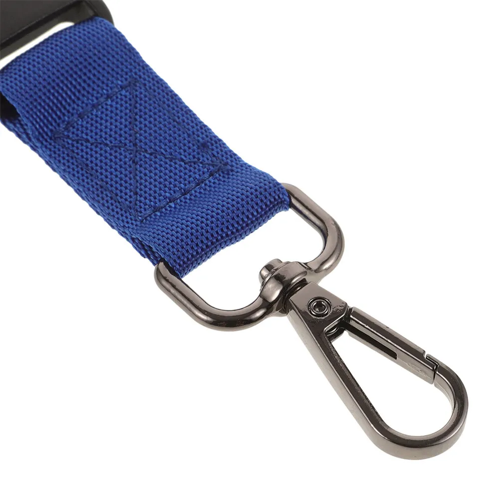 2Pcs Heavy Duty Lanyard Breakaway Safety Buckle Metal Carabiner Hook for Id Card Badge Holder Keys Teacher Outdoor Activities