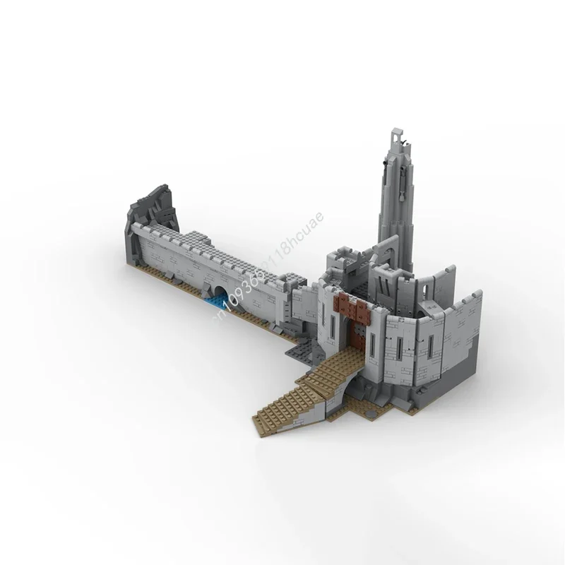 1952PCS MOC The Lords Of The Rings Helm's Deep GAMES Model Building Blocks Stacking Bricks Creative Toy Kid Gift Diy Educational