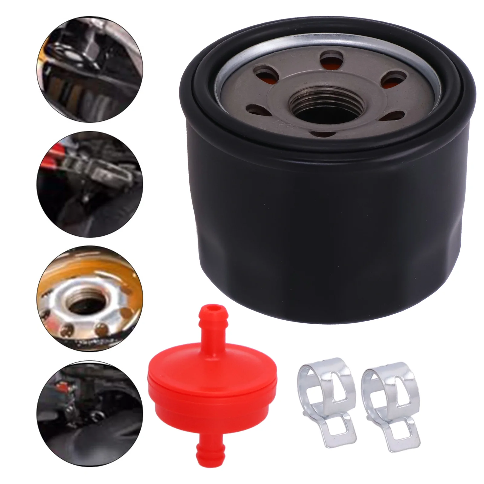 Engine Care Oil Filter Compatible Oil Filter For Mowers PM Engine Filter Compact Design Contaminant Filtration