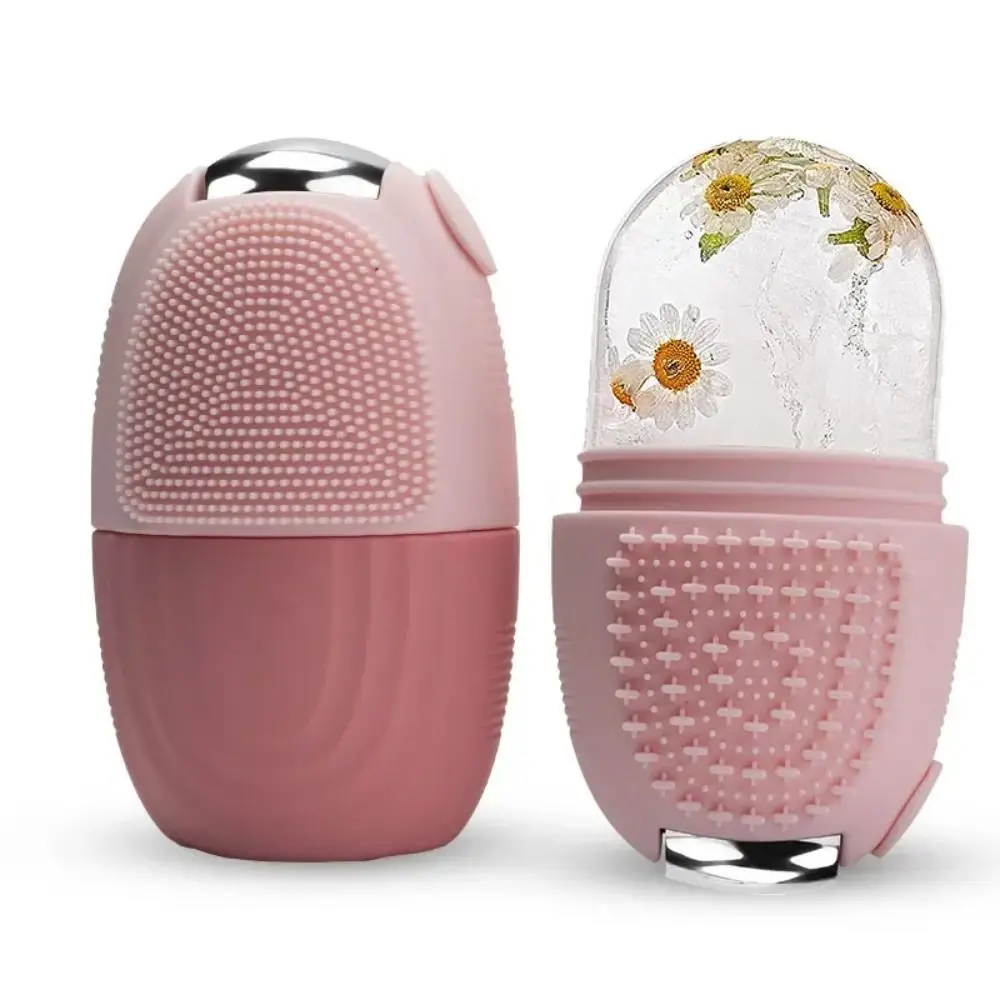 Upgraded Silicone Ice Roller for Face Reusable Face Lifting Facial Massager Beauty Skin Care Tools Ice Mold Eyes and Neck