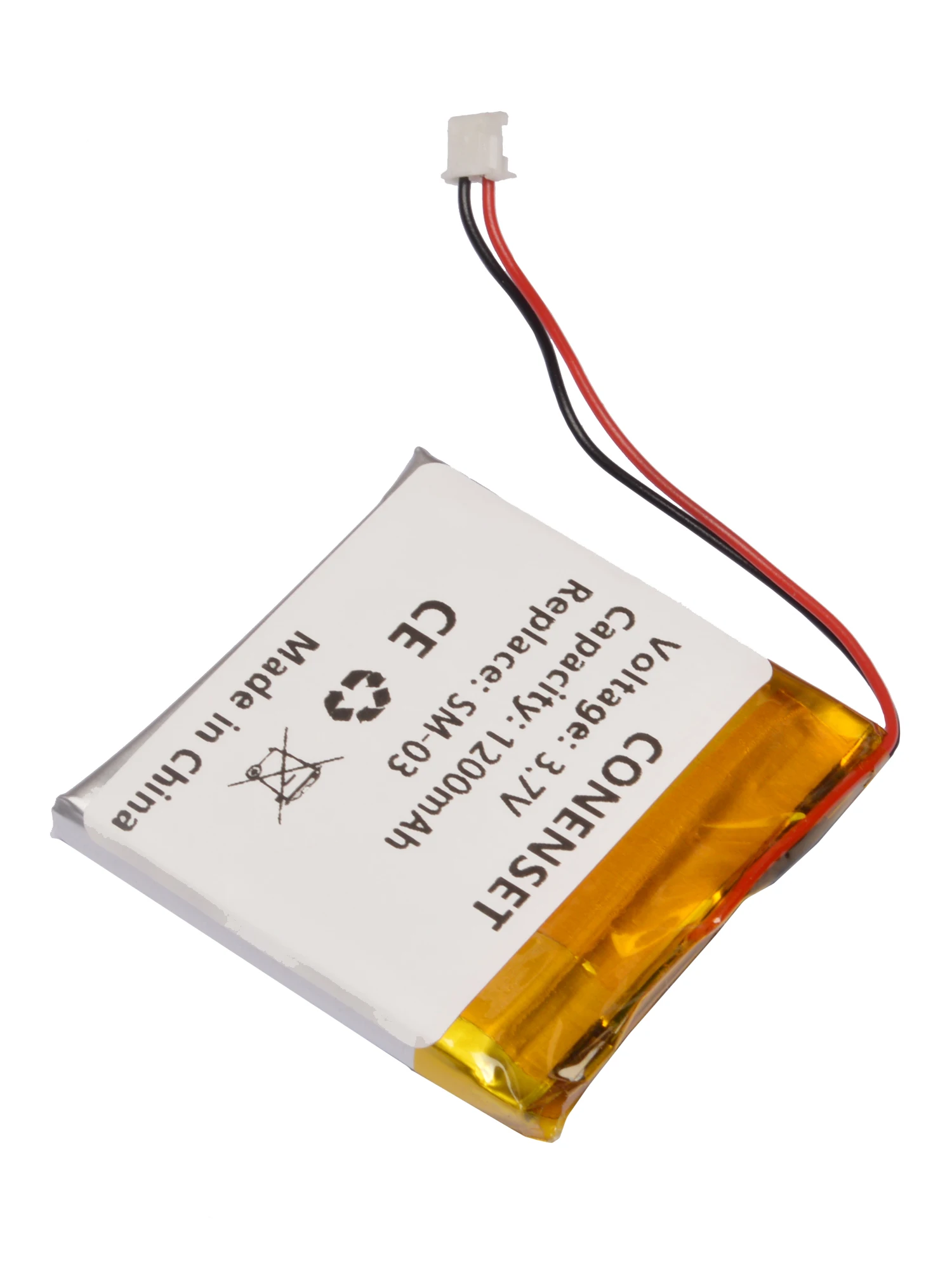 Bateria zamienna 3.7V 1200mAh do słuchawek bezprzewodowych Sony WH-1000XM3 WH-1000XM4 WH-XB900 WH-XB900N WH-CH710N/B SM-03 — zdjęcie produktu 4