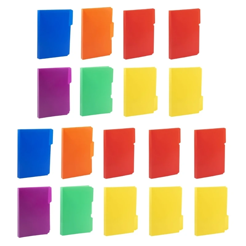 Documento colorato F3MA con 6/18/36 tasche per uso ufficio-impermeabile e antipolvere