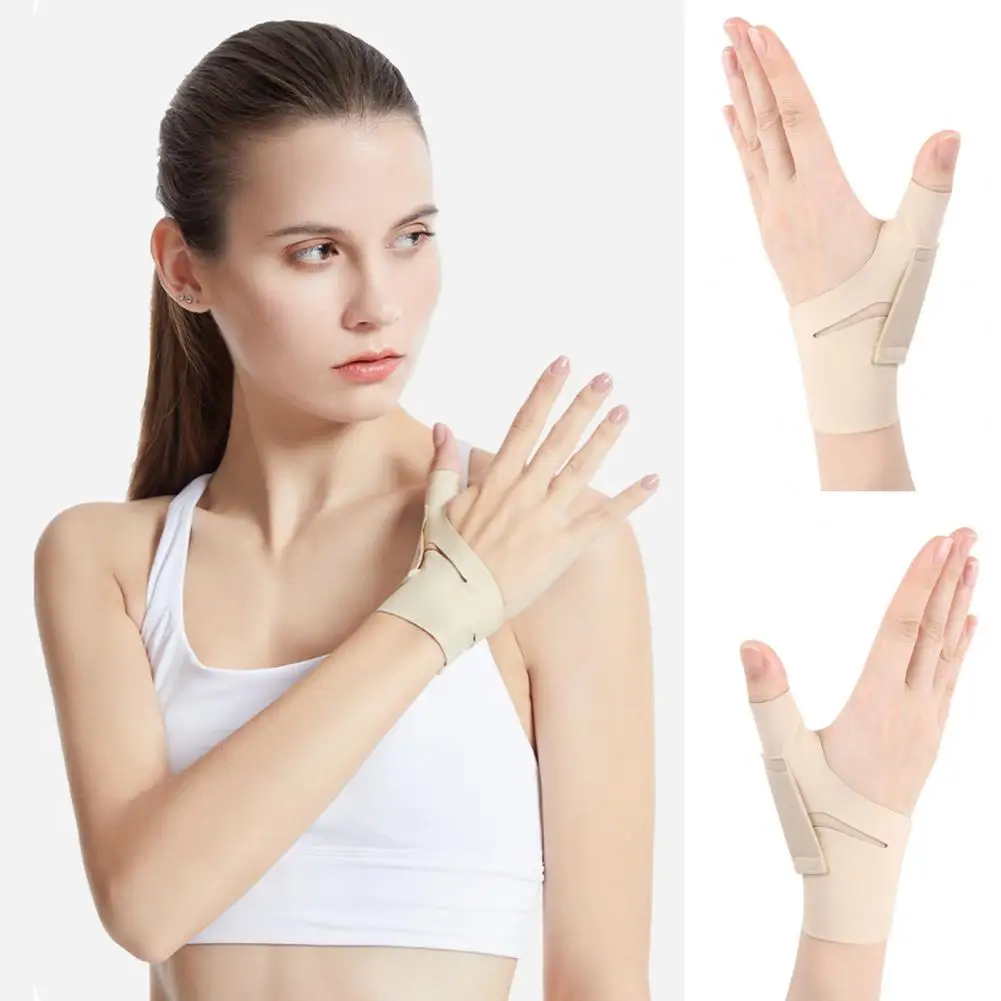 Sports Wrist Brace Tendon Sheath Pain Relief Orthosis Joint Support Thumb Protector Men Women Left Right Hands Wrist Splint Wrap