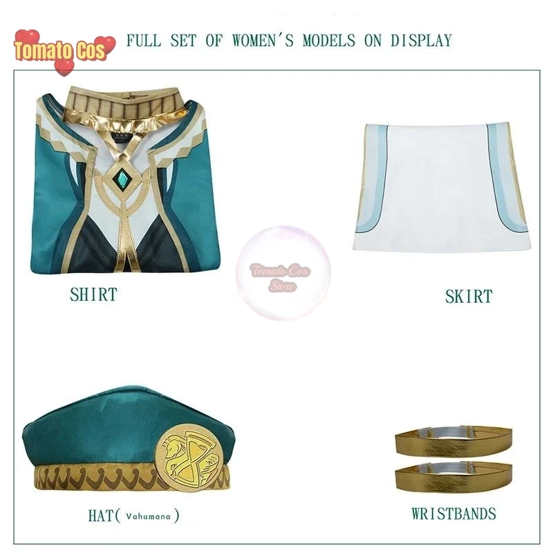 Die akademiya cosplay kostüm impact karneval uniform perücke anime halloween kostüme frauen spiel outfit tenue ecoliere sexy mode