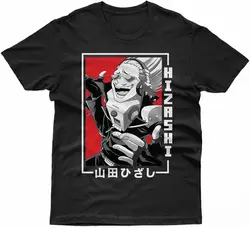 Women's Hizashi Yamada Shirt Shirt Boku No Hero T-Shirt Bnha Mha Present Mic Purezento Maiku Shirts Anime Tee Medium