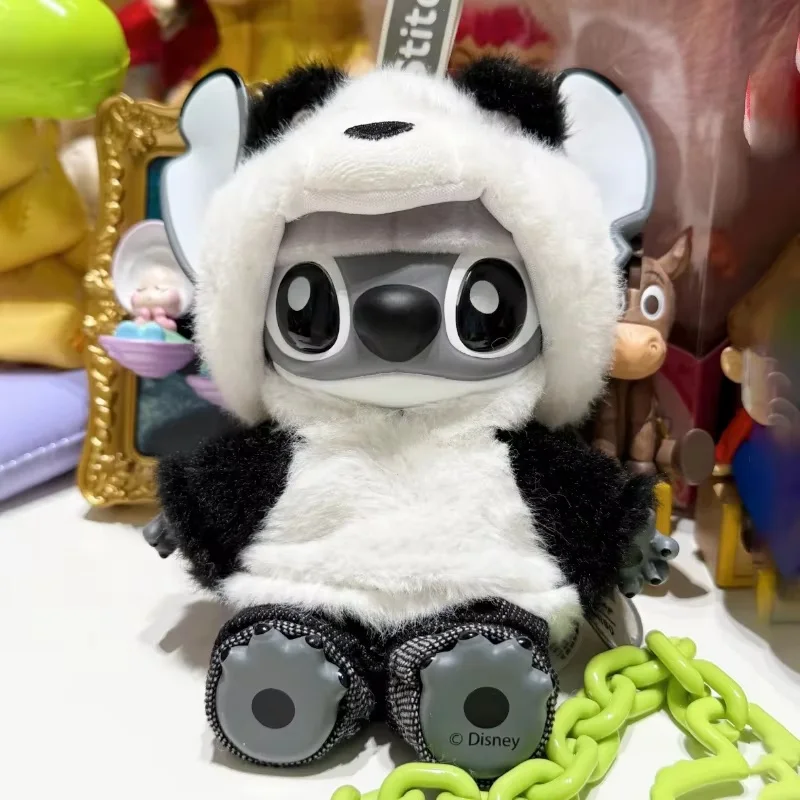 Auténtico Miniso edición limitada Stitch Genz Street Limited Panda peluche lindas muñecas de moda adornos colgantes regalos de vacaciones