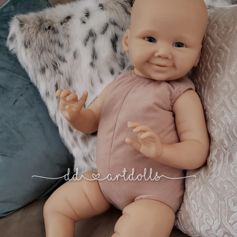 IN STOCK 24inch Reborn Baby Brinley Unpainted Kit Without COA with Cloth Body DIY Part