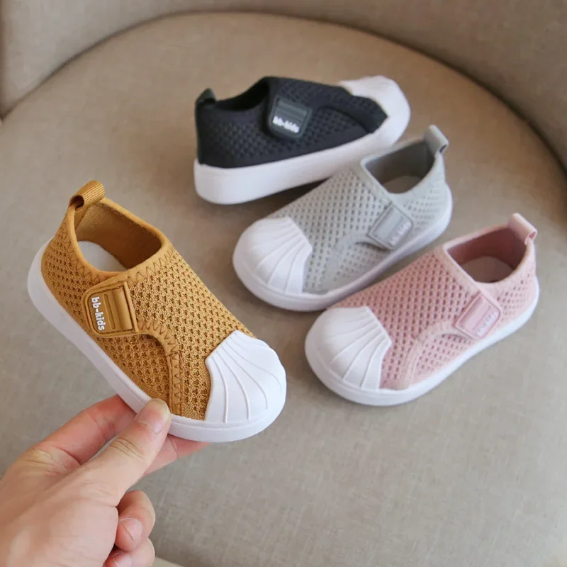 

Children Canvas Shoes Boys Girls Casual Sneakers Air Mesh Breathable Classic 2024 Spring Autumn Kids Toddlers Skate Shoes