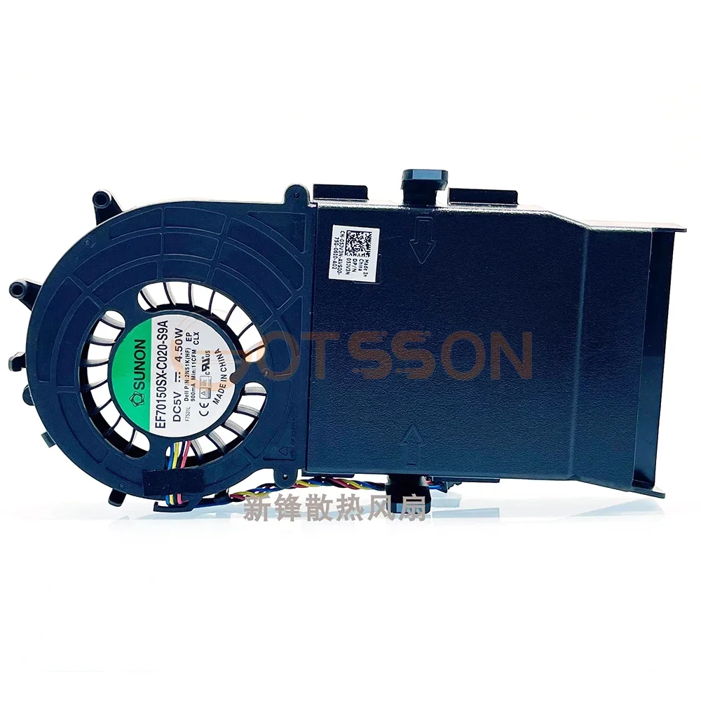 

+EF70150SX-C020-S9A For Dell OptiPlex 7040M 3020M 9020M 3040M ALPHA USFF Cooling Fan Cooler 02N51K 2N51K DC 5V 4.50W 11CFM