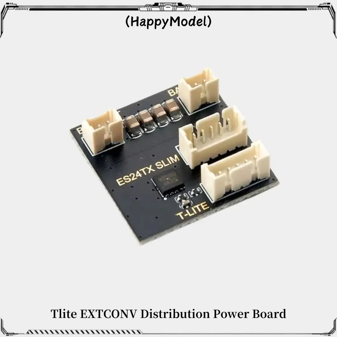 HappyModel ES24TX Lite ExpressLRS ELRS TX Module Replacement EXTCONV Distribution Power Board PDB T-LITE DIY Parts