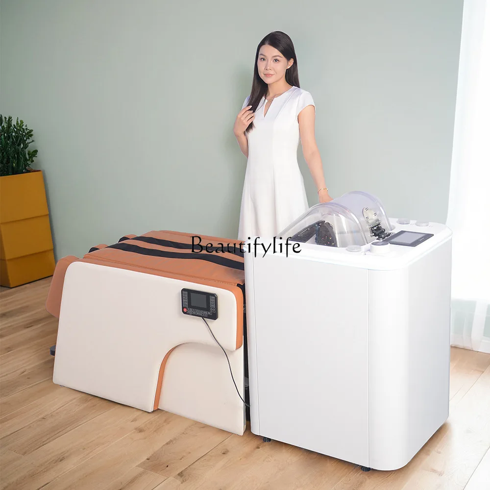 09-New high-end automatic shampoo machine shampoo bed barber shop special hair salon electric