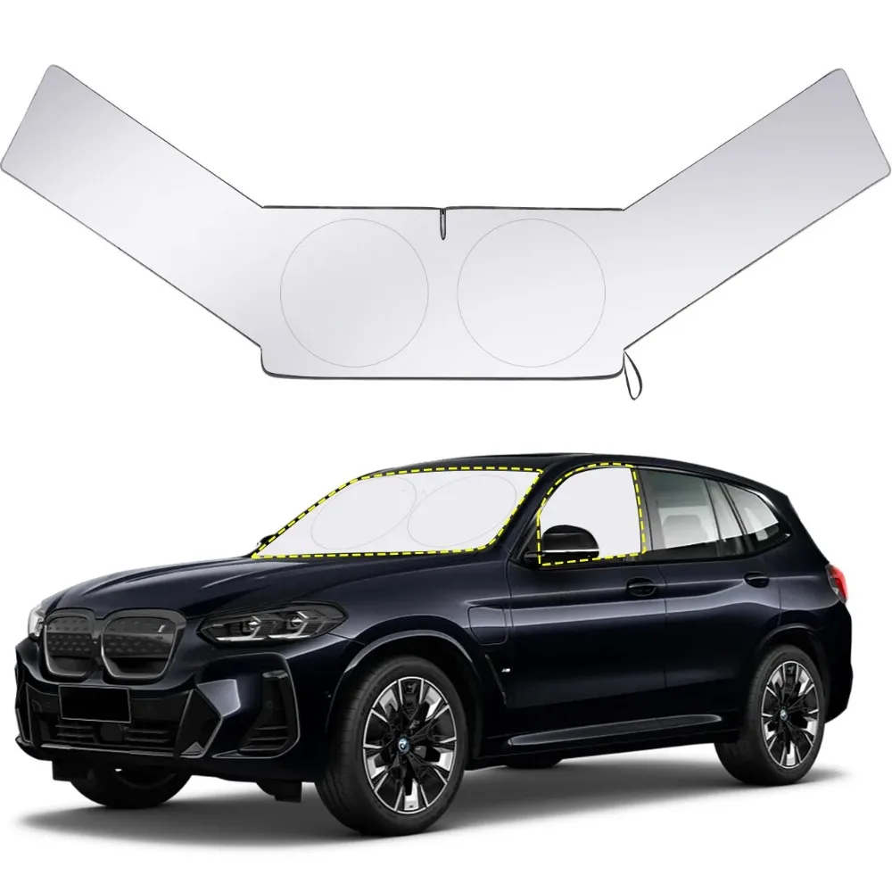 Upgrade Car Sunshade For Windshield Car Side Window Coverage UV Heat Reflective Sun Shade For Suv