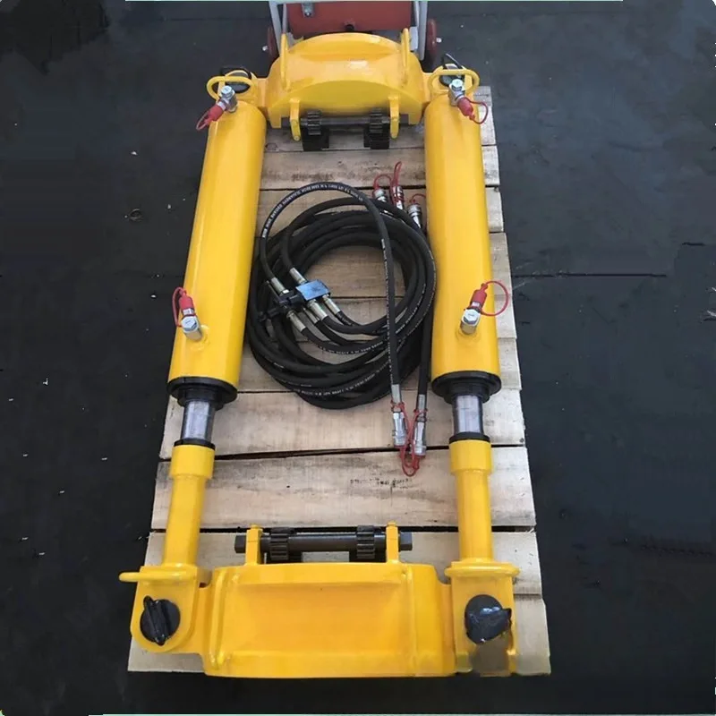 Rail weld stretcher YSL900 hydraulic railway rail conveying machine