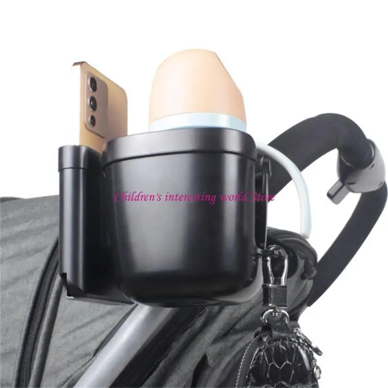 Người giữ cốc xe đẩy Universal với người giữ chai điện thoại động cho BuggywheelChair Walker Uống đồ uống có đồ uống 425F