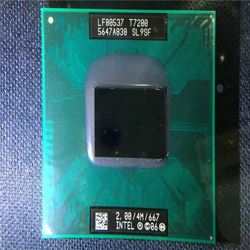 LF80537 T7200 SL9SF 2.00/4 M/667 CPU INTEL can shoot directly, sample